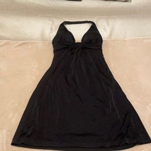 NWOT black halter dress by Guess in a size small